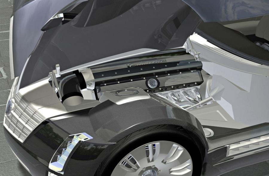 Детали экстерьера Cadillac Sixteen Concept 2003 года  (фото 21 из 41)